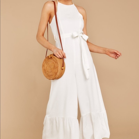 White Jumpsuit Worn once - Picture 2 of 5